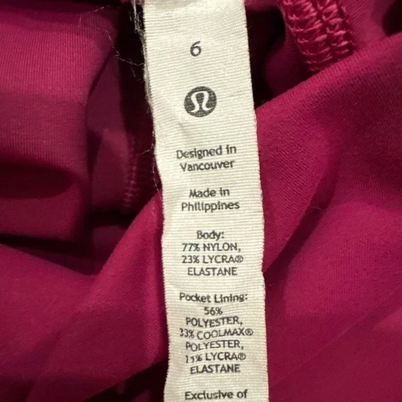 lululemon athletica Red Leggings - Picture 4 of 4